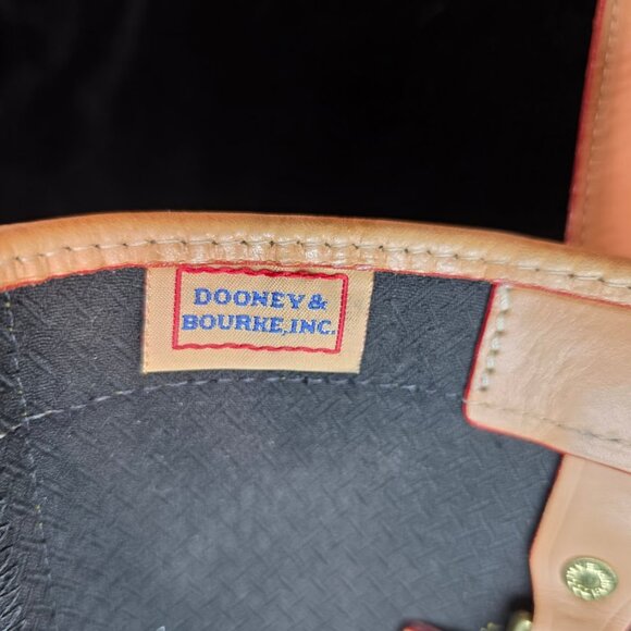 Dooney & Bourke Cabriolet Canvas and Leather Bucket Bag Vintage - Picture 7 of 16